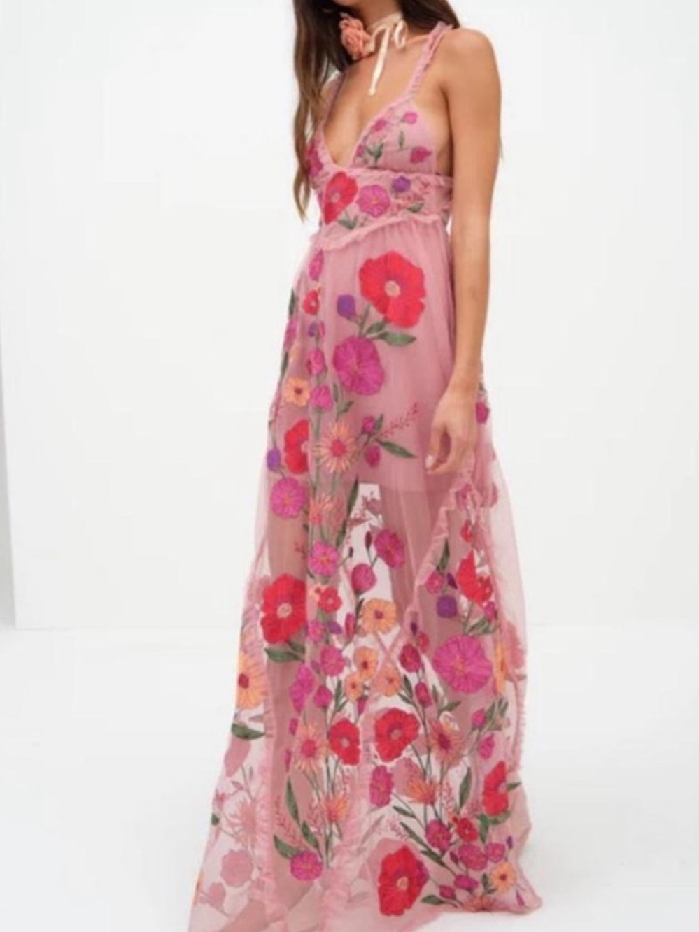 For Love and Lemons Kaylee Maxi Dress | S | NWT